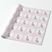 Papier Cadeau Jemima Puddle Duck Premier anniversaire (Déroulé)
