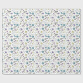 Papier Cadeau Jennifer Floral (Plat)