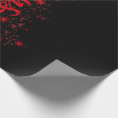 Papier Cadeau Jésus amour | Arbre de Noël Étoile chrétienne Jésu (Coin)