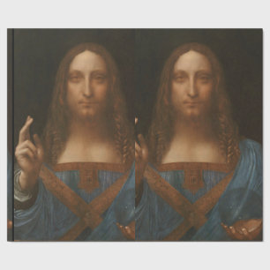 Papier Cadeau Jésus-Christ par Leonardo da Vinci, douleur de la