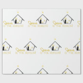 Papier Cadeau Jésus Est La Raison (Plat)