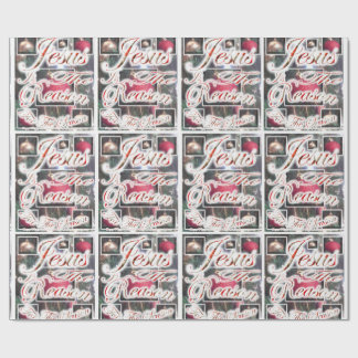 Papier Cadeau Jésus est la raison des papiers d'emballage de