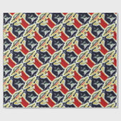 Papier Cadeau Jésus et un UFO (Plat)