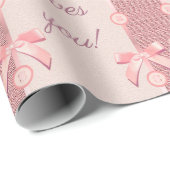 Papier Cadeau Jésus t'aime ! (Coin rond)