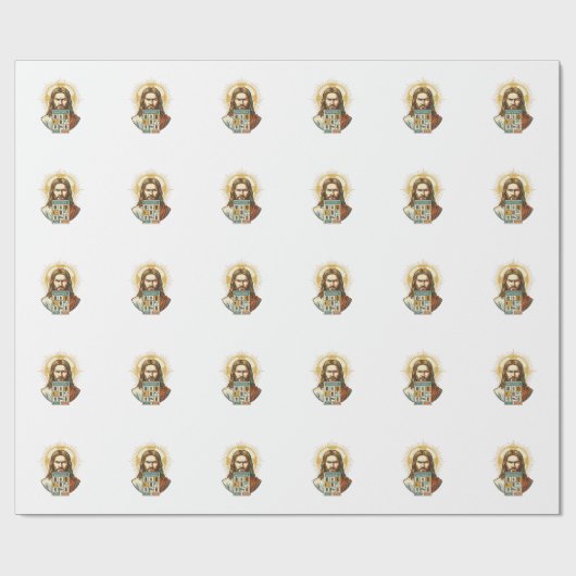 Papier Cadeau Jésus Vérification de Captcha Endless Feux de Circ (Plat)