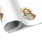 Papier Cadeau Jésus Vérification de Captcha Endless Feux de Circ (Coin rond)