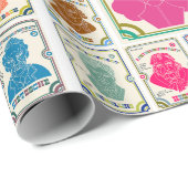 Papier Cadeau Jeu de cartes Panthéisme (Coin rond)