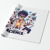Papier Cadeau Jeu de concoction chimique activé, thème Science (Déroulé)