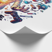 Papier Cadeau Jeu de concoction chimique activé, thème Science (Coin)