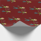 Papier Cadeau Jeu de couteau (Coin)