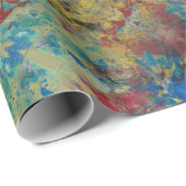 Papier Cadeau Jeu de peintre (Coin rond)