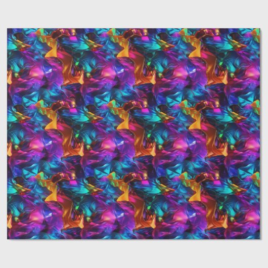 Papier Cadeau Jeu de puzzle Neon (Plat)