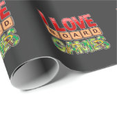 Papier Cadeau Jeu de table de stratégie des joueurs de plateau (Coin rond)