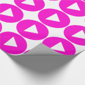 Papier Cadeau Jeu - icône rose (Coin)