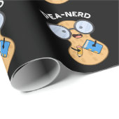 Papier Cadeau Jeu Nerd de cacahuètes nerd (Coin rond)