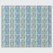 Papier Cadeau Jeu, set et match (Plat)