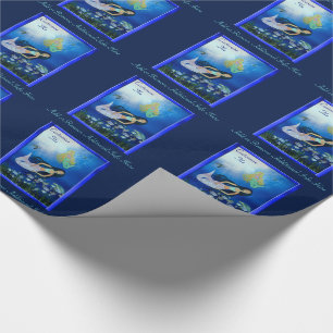 Papier Cadeau Jeu sous-marin (sirène)