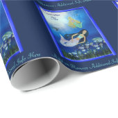 Papier Cadeau Jeu sous-marin (Sirène) (Coin rond)
