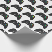 Papier Cadeau Jeu Vidéo Jeu Jeu Jeu Anniversaire (Coin)