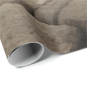 Papier Cadeau Jeunes femmes à la mode Lever de soleil Pyramide d (Coin rond)