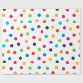 Papier Cadeau Jeux de fête d'anniversaire (Plat)