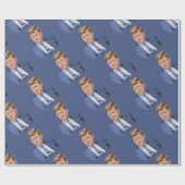 PAPIER CADEAU JFK (Plat)