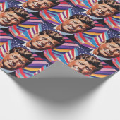 Papier Cadeau JFK John F. Kennedy Inspiration motivationnelle (Coin)