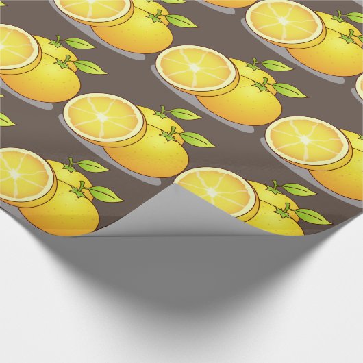 Papier Cadeau Jicy Oranges (Coin)
