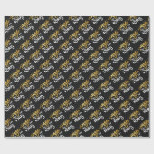 Papier Cadeau Jingle (Plat)