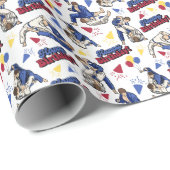 Papier Cadeau Jiu Jitsu Wrapping Paper (Coin rond)