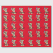 Papier Cadeau JJ, Le Yorkie Américain (Plat)