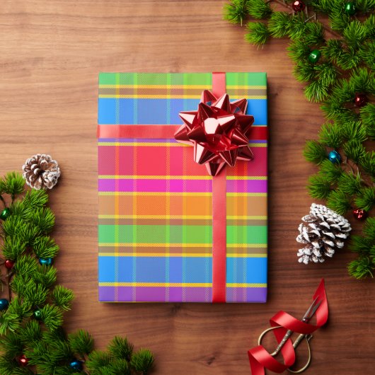 Papier Cadeau JM9IBCQ Mal Plaid (Cadeau de vacances)