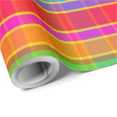 Papier Cadeau JM9IBCQ Mal Plaid (Coin rond)