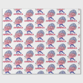 Papier Cadeau Joe Biden Burden pour l'Amérique (Plat)