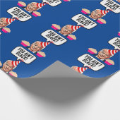 PAPIER CADEAU JOE BIDEN FUNNY ANNIVERSAIRE VOUS N'ÊTES PAS NOIRS (Coin)