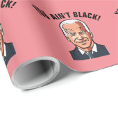 PAPIER CADEAU JOE BIDEN FUNNY VALENTINE'S DAY WRAPPING PAPER (Coin rond)