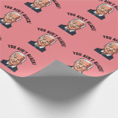 PAPIER CADEAU JOE BIDEN FUNNY VALENTINE'S DAY WRAPPING PAPER (Coin)