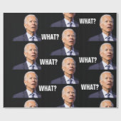 PAPIER CADEAU JOE BIDEN FUNNY WRAPPER PAPIER (Plat)