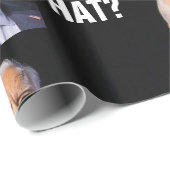 PAPIER CADEAU JOE BIDEN FUNNY WRAPPER PAPIER (Coin rond)