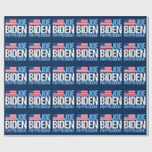 Papier Cadeau Joe Biden, Président (Plat)
