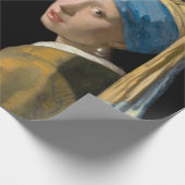 Papier Cadeau Johannes Vermeer - Fille avec une oreille perle (Coin)