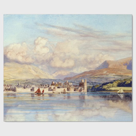 Papier Cadeau John Brett Caernarvon (Plat)