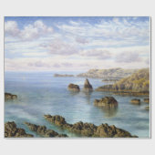 Papier Cadeau John Brett Côte Sud de Guernesey (Plat)