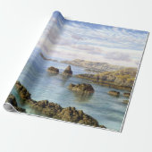 Papier Cadeau John Brett Côte Sud de Guernesey (Déroulé)