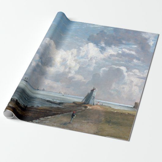 Papier Cadeau John Constable Harwich (Déroulé)