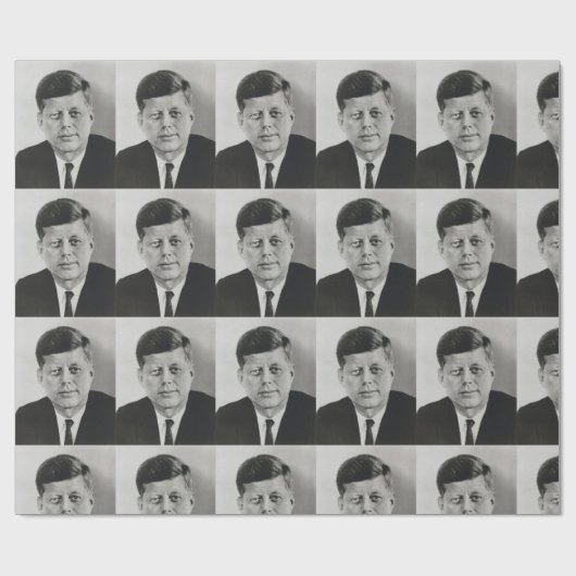 PAPIER CADEAU JOHN KENNEDY WRAPPER PAPIER (Plat)