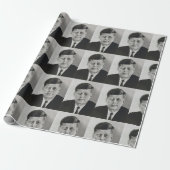 PAPIER CADEAU JOHN KENNEDY WRAPPER PAPIER (Déroulé)