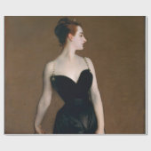 Papier Cadeau John Singer Sargent Madame X Classic Portrait (Plat)