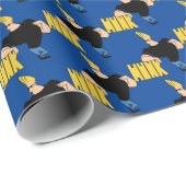 Papier Cadeau Johnny Bravo - Hunk (Coin rond)