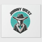 Papier Cadeau Johnny Quest (Plat)